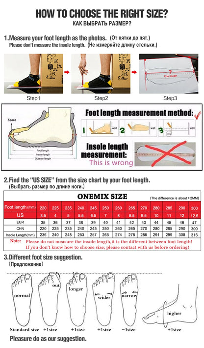 ONEMIX New Nylon Carbon Plate Marathon Running Shoe Pro Tests Stable Support For Shock-absorbing Ultralight Bounce Sneakers