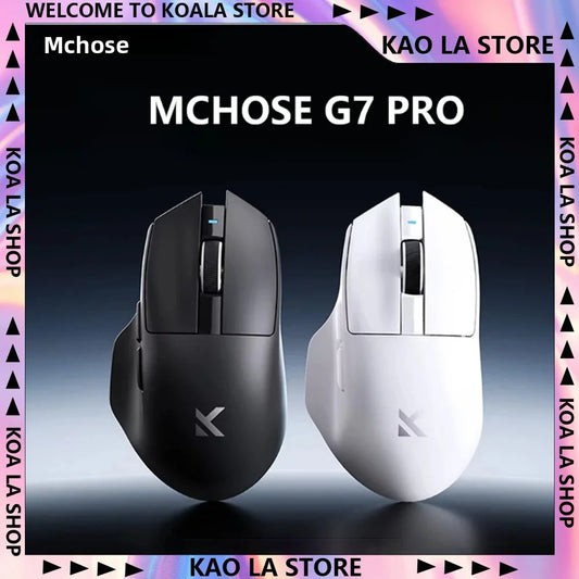 G7 PRO Gaming Mouse Triple Mode Wireless Bluetooth Mouse, Lightweight Ergonomic Gaming Mouse with 26000 DPI Pixart 3395 Sensor for PC Gamer