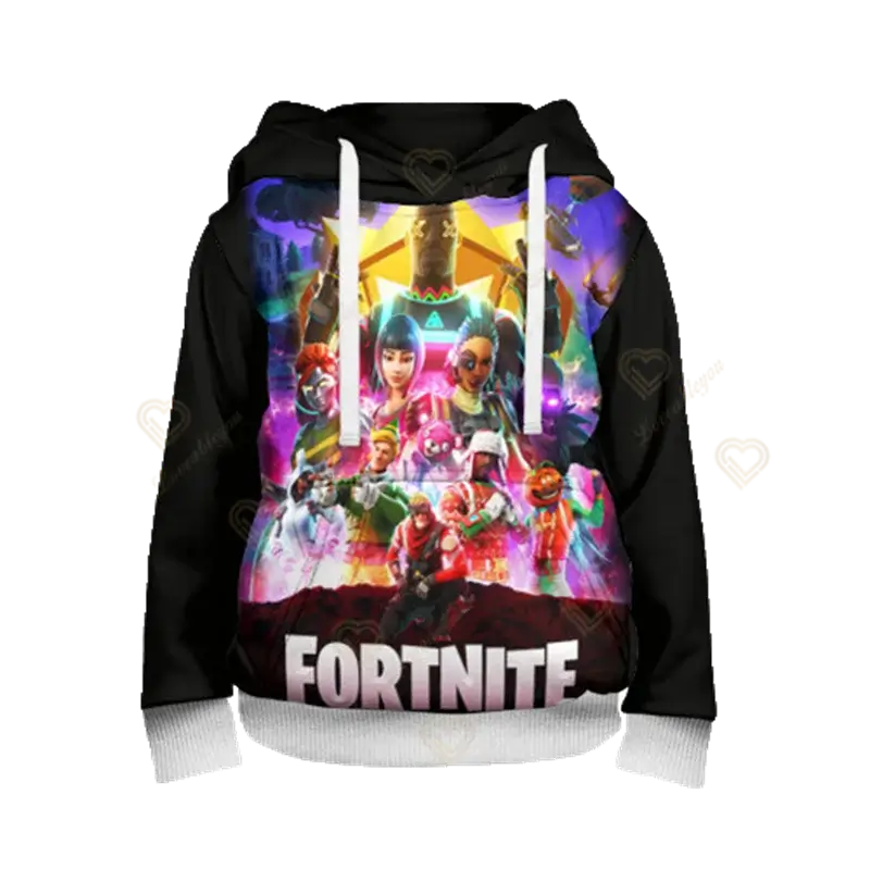 Fortnite Jungen-Cosplay-Hoodie „Cool Heroes“, Cartoon-Sweatshirt, Kinderkleidung für Frühling und Herbst, Baby-Mantel, Kapuzenjacke für Kinder