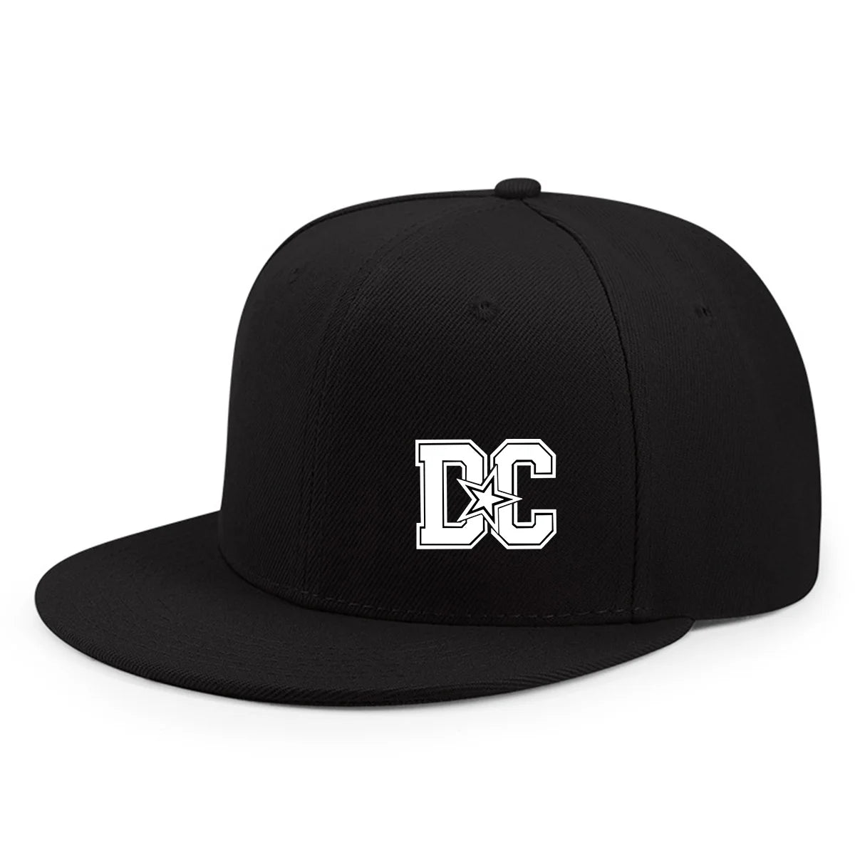 Unisex Letter Print Hip-hop Snapback Cap Outdoor Adjustable Casual Baseball Caps Sunscreen Sun Hat Streetwear