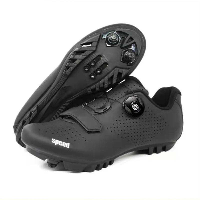 Unisexové MTB topánky Zapatillas Ciclismo MTB – pánske cyklistické bežecké topánky, pánske topánky s hrotmi na horské bicykle, dámske cyklistické topánky