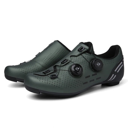 Pantofi de ciclism de înaltă calitate, SPD cu autoblocare pentru bărbați, pantofi sport de curse pentru bicicletă, pantofi de ciclism MTB de munte antiderapanți pentru femei, 36-47
