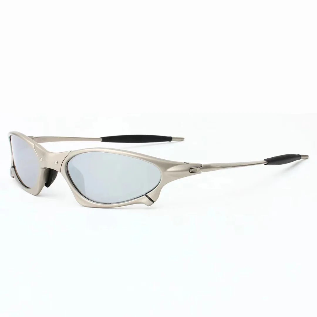 MTB Man Polarized Sunglasses Cycling Glasses UV400 Fishing Sunglasses Metal Bicycle Goggles Cycling Eyewear Riding Glasses H8-3
