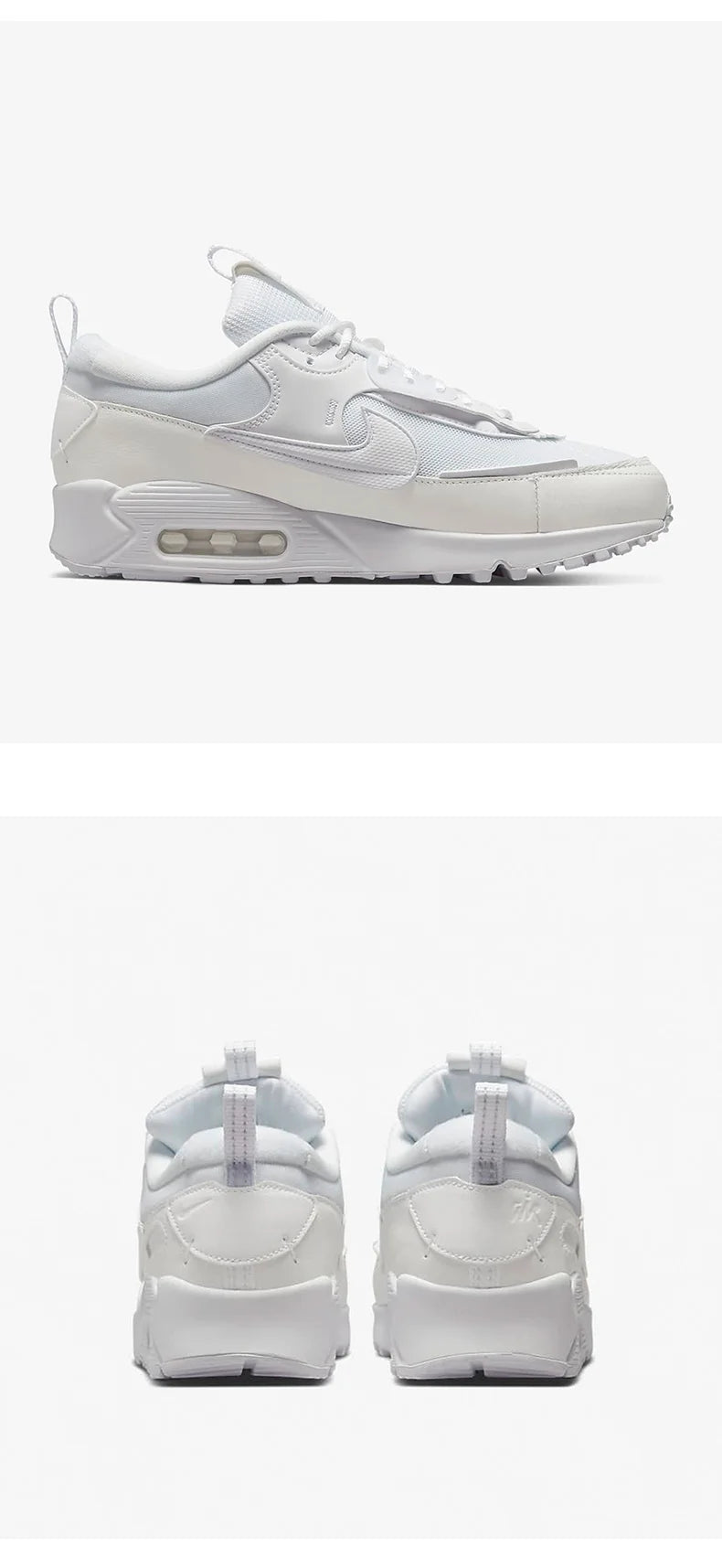 Nike Official Air Max 90 Futura Men's and Women's Air Cushion Sports Shoes DM9922-101