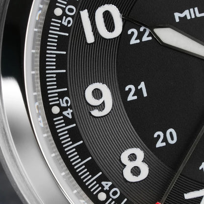 Militado ML08 Vintage Quartz Watch Ronda 515 Movement Ar Sapphire Mirror 38Mm Wrist Watch Date Super Luminous Waterproof Watches