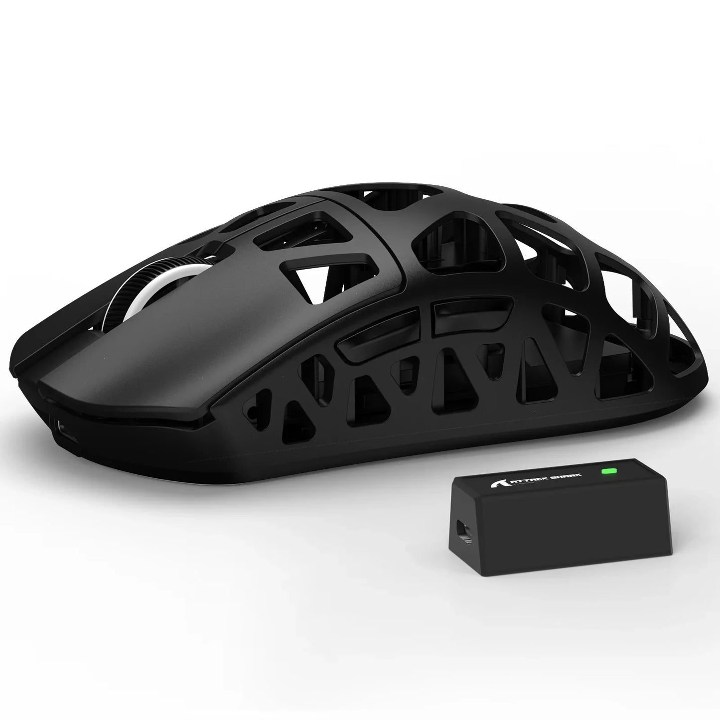Herná myš ATTACK SHARK R3 z horčíkovej zliatiny 8K SUPERLIGHT 8000Hz, 6 nastaviteľných úrovní DPI až do 26000, PAW3395, BT/2.4G bezdrôtová/káblová