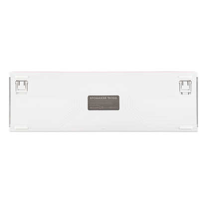 EPOMAKER TH108 100% Full Size Hot-Swap Gasket-Mounted Wired/Bluetooth/2.4Ghz Wireless Mechanical Keyboard with 10000mAh Battery