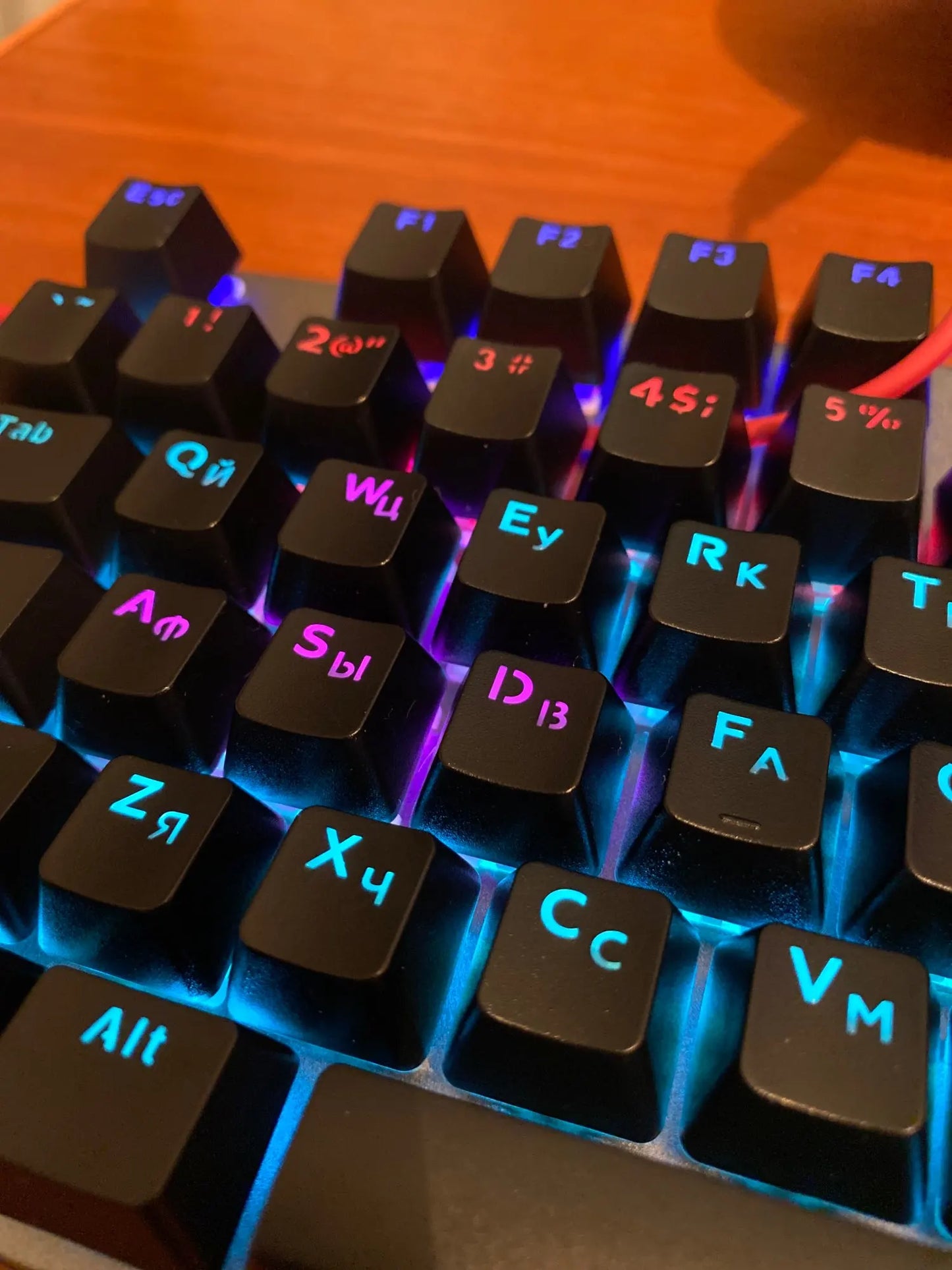 GK410 104 Keys Metal Panel Mechanical Keyboard RGB Light green black tea axis esports full non-impact game computer keyboard