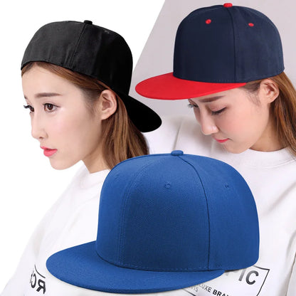 Oversize Large Fitted Caps Big Bone Man Plus Size Blank Baseball Cap Plain Back Closed Sport Hat Men Woman Flat Bill Solid Hats