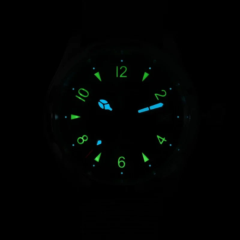 Militado ML08 Men Military Watch Ronda 515 Movement Sapphire Luminous Vintage Watches 10Bar Waterproof Stainless Steel Watch