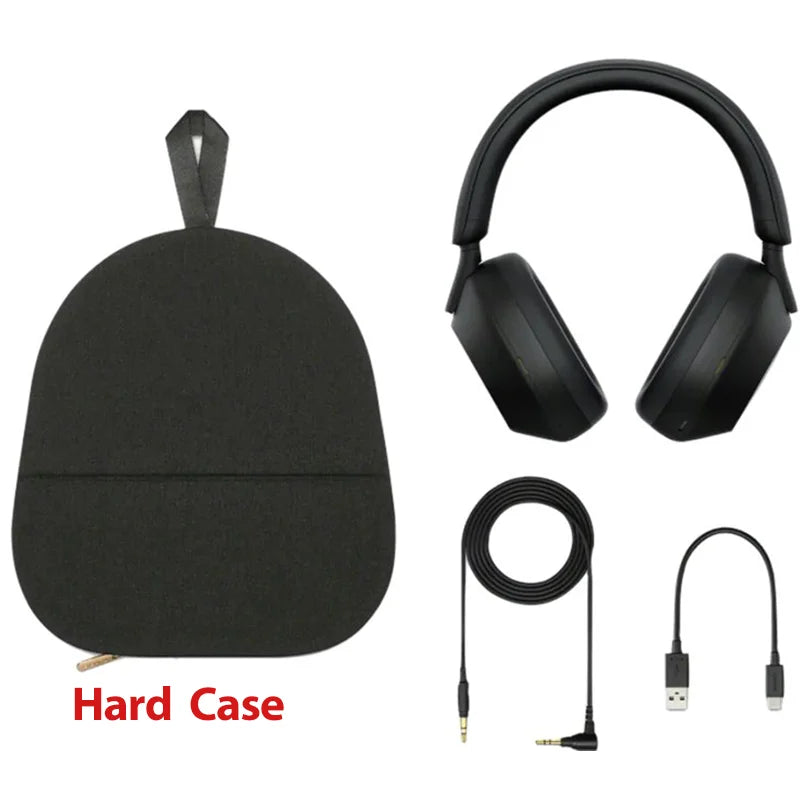 Sony WH-1000XM5 kabellose Noise-Cancelling-Kopfhörer – Premium-Bluetooth-5.2-Over-Ear-HiFi-Headset mit 30mm-Treiber, Mikrofon und langer Akkulaufzeit