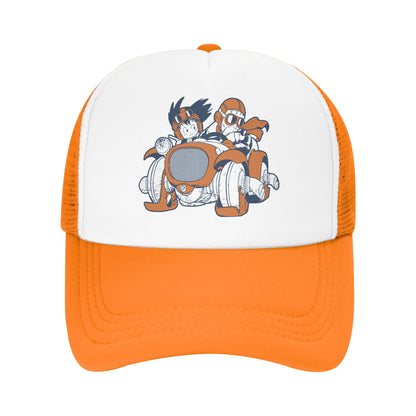 Goku Muten Roshi Dragon Ball Z Baseball Caps Sport Sun Hat Anime DBZ Hats Breathable Polyester Trucker Cap Summer Trucker Caps