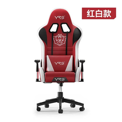 Ergonomic Esports Gaming Chair with Reclining Backrest, Adjustable Height Office Chair, Comfortable Computer Game Chair with Armrests and Wheels