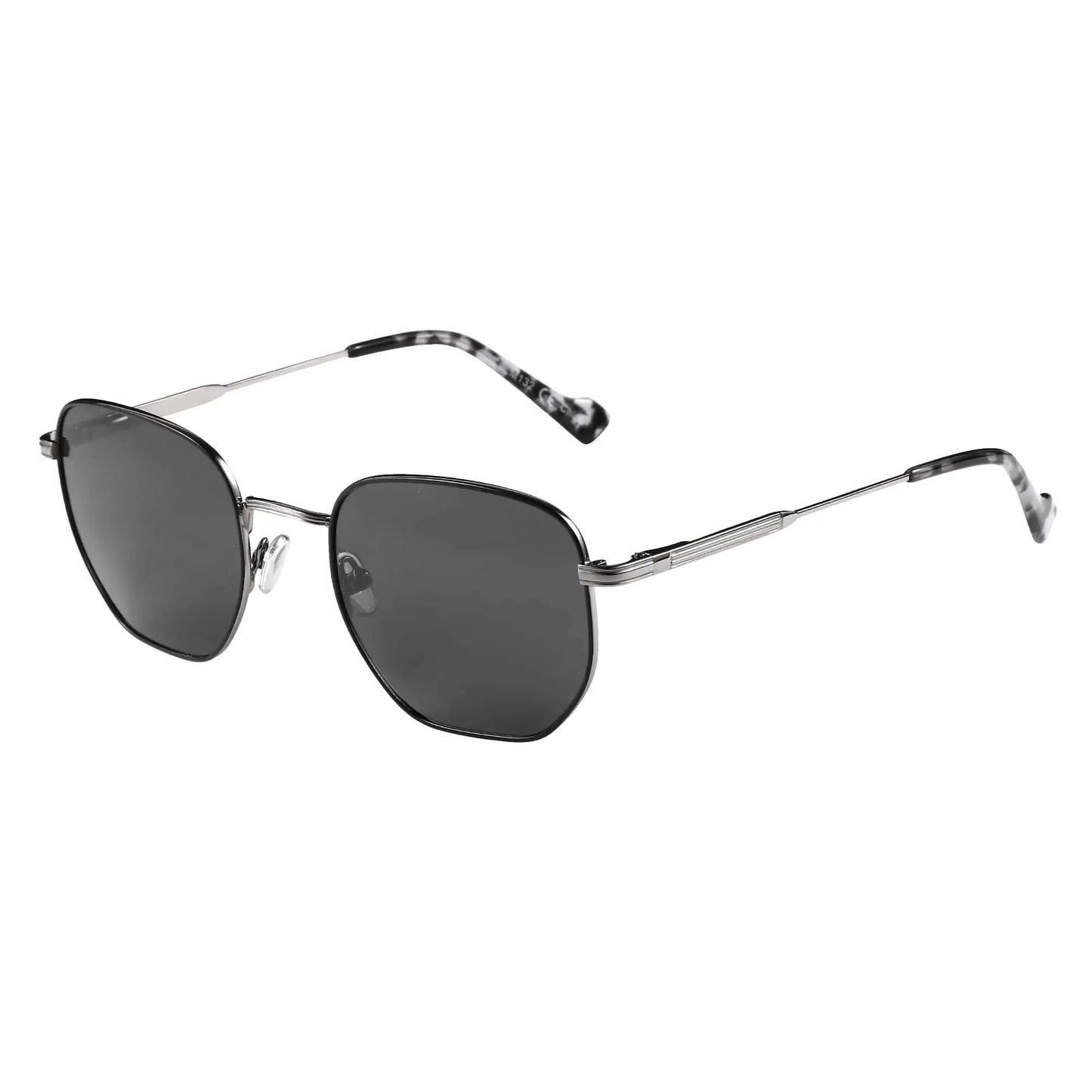 ZENOTTIC Fashion Hexagon Polarized Retro Sunglasses for Men Women-Vintage Metal Frame Design UV Protection Trendy Fashion Shades