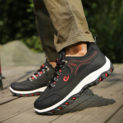 Herren-Lederschuhe – lässige Sneakers für Frühling, Herbst und Winter, leichte Tennis- und Walking-Schuhe für Herren