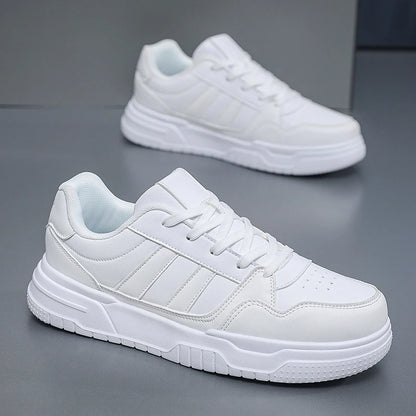 Plus Big Size 50 51 52 Mens Leather Sneakers Casual Sports Shoes Flat Skateboard Shoes For Dropshipping