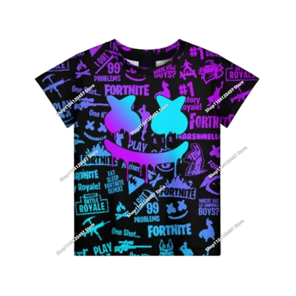 Felpa con cappuccio Fortnite Anime per bambini e uomo, streetwear hip-hop, sportswear casual, vestibilità ampia, moda outdoor
