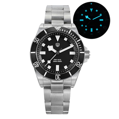 Watchdives WD1969 Pro Quartz Watches New Dial VH31 Sweep Seconds Movement 200m Waterproof Men Watches Luminous Luxury Watches