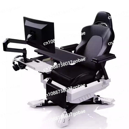 Household lazy person's cockpit integrated office gaming cockpit multi-functional comfortable long-sitting computer chair