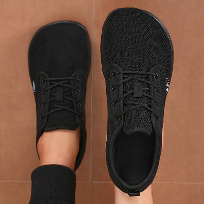 Women's Walking Flat Shoes Soft Mesh Suitable for Travel Wide Fit Lightweight Support Fitness and Leisure Sports Shoes for Men