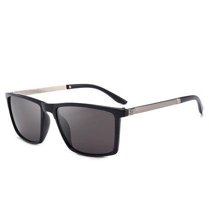 KLASSNUM Polarized Sunglasses for Men Luxury Brand 2026 Trendy Anti UV400 Shads Driving Sport Sun Glasses Metal Retro Glasses