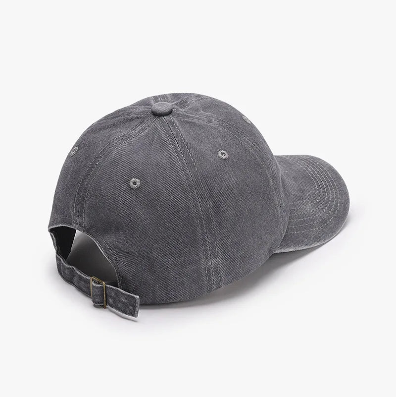 Baseball Caps Men Women Soft Cotton Washed Soft Adjustable Sunbonnet Dad Cap Hats Boys Girls Embroidery Design Grim Reaper Japan