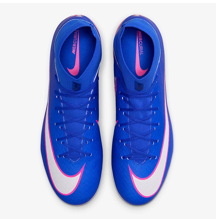 Nike genuine spring men's mid top lace up wear-resistant football shoes FQ8329-446