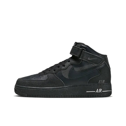 Nike Air Force 1 Mid unisex tenisice – potpora gležnju, klasična amortizacija i udobnost te izdržljivost za cjelodnevno nošenje DQ7666-001