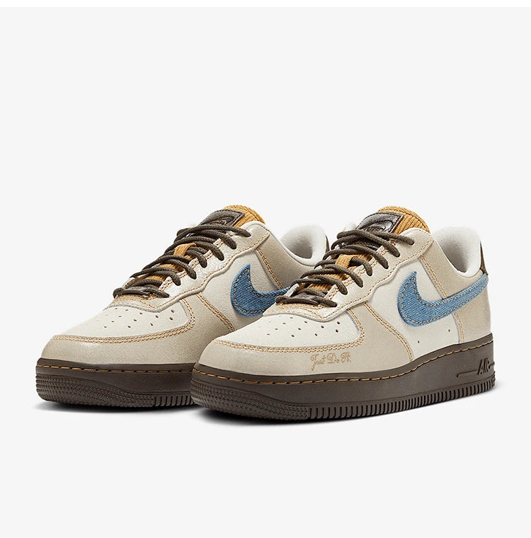 Dámske klasické tenisky Nike Air Force 1 s hrubou podrážkou a vysokou odolnosťou HQ3458-142