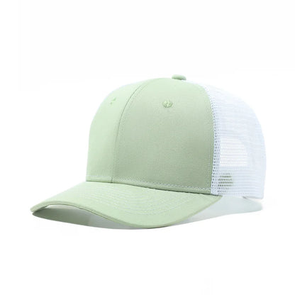 Hot Sale Summer Mesh Baseball Cap Men Women Slight Curved Snapback Trucker Hat Unisex Casual Outdoor Breathable Dad Cap Gorras