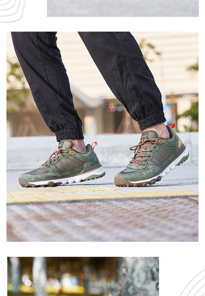 Rax Ανδρικά Παπούτσια Πεζοπορίας Outdoor Mountain Αντιολισθητικά Sneakers Αναρρίχησης, Διαπνέοντα Ελαφριά Trekking Boots, Αθλητικά Casual Παπούτσια 2023