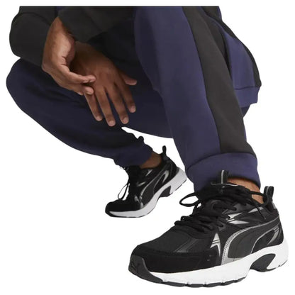 Chaussures de sport décontractées basses, respirantes et amortissantes Puma Milenio, couleur noire, 393489-01.