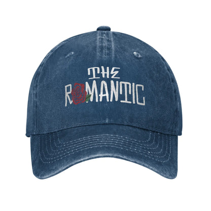 B&W The Romantic Tour Bruno Mars Concert Tour Washed Baseball Cap  Fashion Hip Hop Hats Summer Unisex Men Hunting Snapback Cap