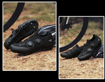 Men's MTB Cycling Shoes New Women's Pink Self-Locking Cleats Speed Road Bicycle Shoes Flat Trail Racing SPD Mountain Bike Sneakers