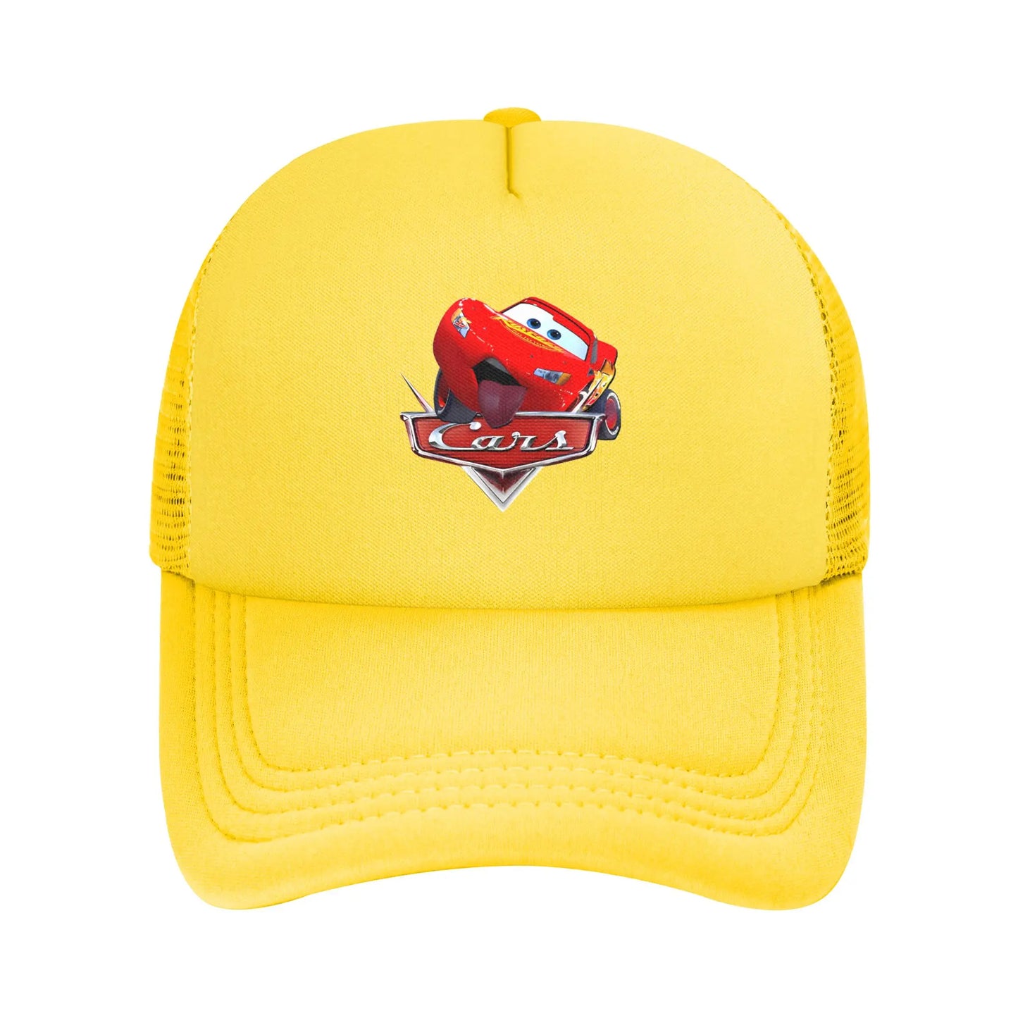 Cars Mcqueens Mesh Baseball Cap Unisex Hip-Hop Trucker Hat  Adjustable Snapback Caps Dad Hat Summer Trucker Hats