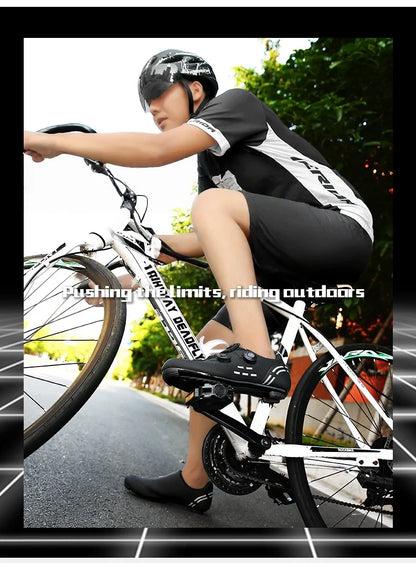 Pantofi de ciclism de înaltă calitate, SPD cu autoblocare pentru bărbați, pantofi sport de curse pentru bicicletă, pantofi de ciclism MTB de munte antiderapanți pentru femei, 36-47