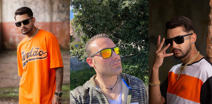 ZENOTTIC Polarized Sunglasses for Men Shades Lightweight TR90 Frame UV400 Protection Square Outdoor Trave Driving Sun Glasses