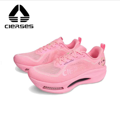 CIERSES  New Carbon Fiber Marathon Racing Training Shoes Breathable And Shock-Absorbing Air Cushion Men's Casual Sports Shoes