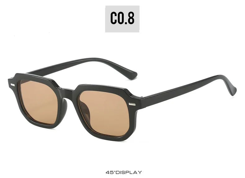 Men's Small Frame Sunglasses Can Customized Prescription Glasses Casual Blue Sunglasses For Travel And Driving