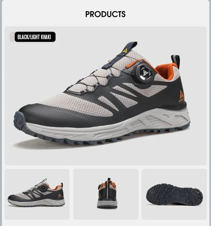 HUMTTO Breathable Trail Running Shoes for Men Black Men's Sports Shoes Cushioning Sneakers Man Luxury Designer Casual Trainers