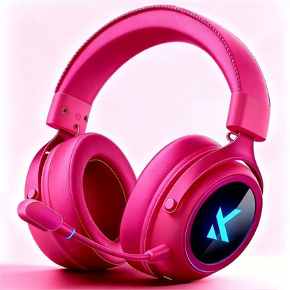 Casque de jeu sans fil MCHOSE X9 7.1, Bluetooth 2.4G, trois modes, réduction de bruit, e-sport, FPS, pour cadeaux