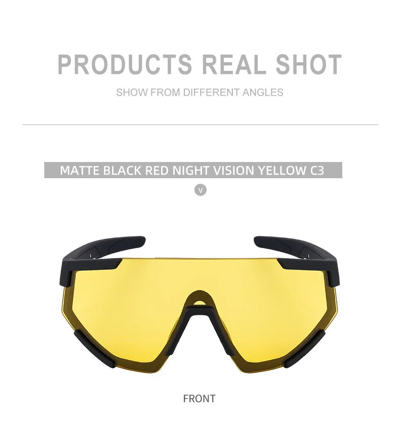 Sports Once-piece Shield Sunglasses Women Men 2026 Luxury Brand Designer Outdoor Cycling Steampunk Sun Glasses For Male Eyewear