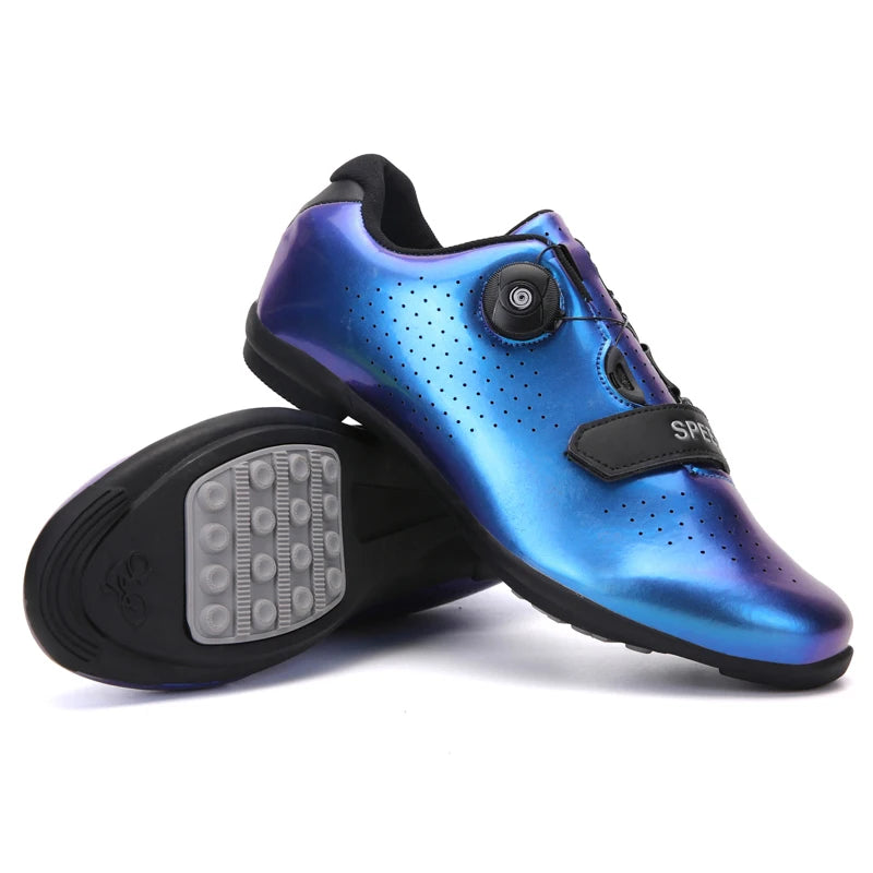Unisexové MTB topánky Zapatillas Ciclismo MTB – pánske cyklistické bežecké topánky, pánske topánky s hrotmi na horské bicykle, dámske cyklistické topánky