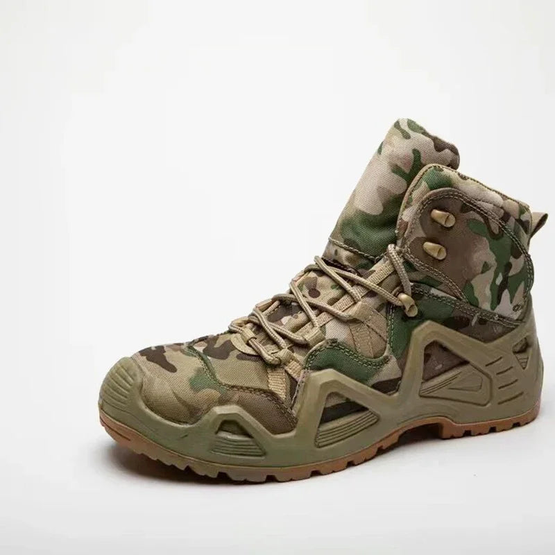 Tactical Hunting Boots Men Special Force Desert Hiking Boots Outdoor Hiking Ankle Shoes Men's Sneakers