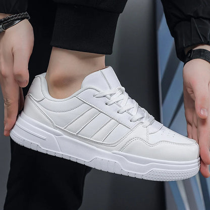 Plus Big Size 50 51 52 Mens Leather Sneakers Casual Sports Shoes Flat Skateboard Shoes For Dropshipping
