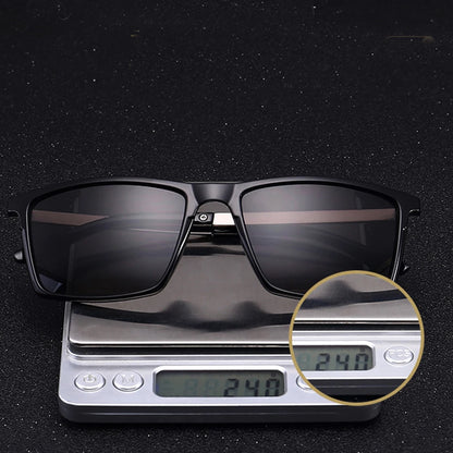KLASSNUM Polarized Sunglasses for Men Luxury Brand 2026 Trendy Anti UV400 Shads Driving Sport Sun Glasses Metal Retro Glasses