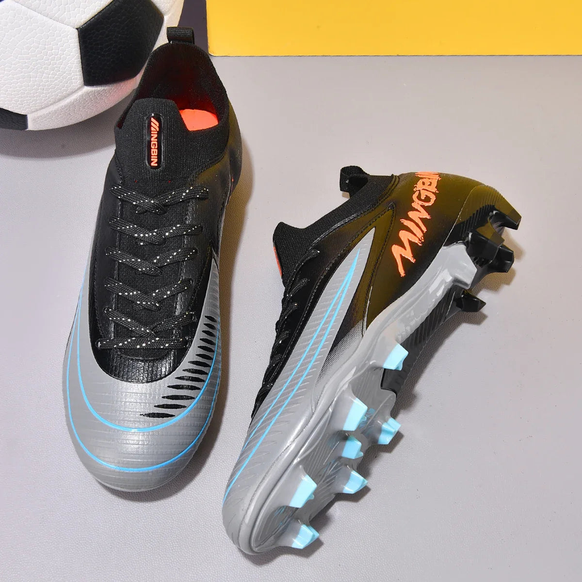 New Men Football Boots Cleats Sport Sport Adult Non-Slip Boys Sport Sport Outdoor Comfortable Ultralight Training Match Grass