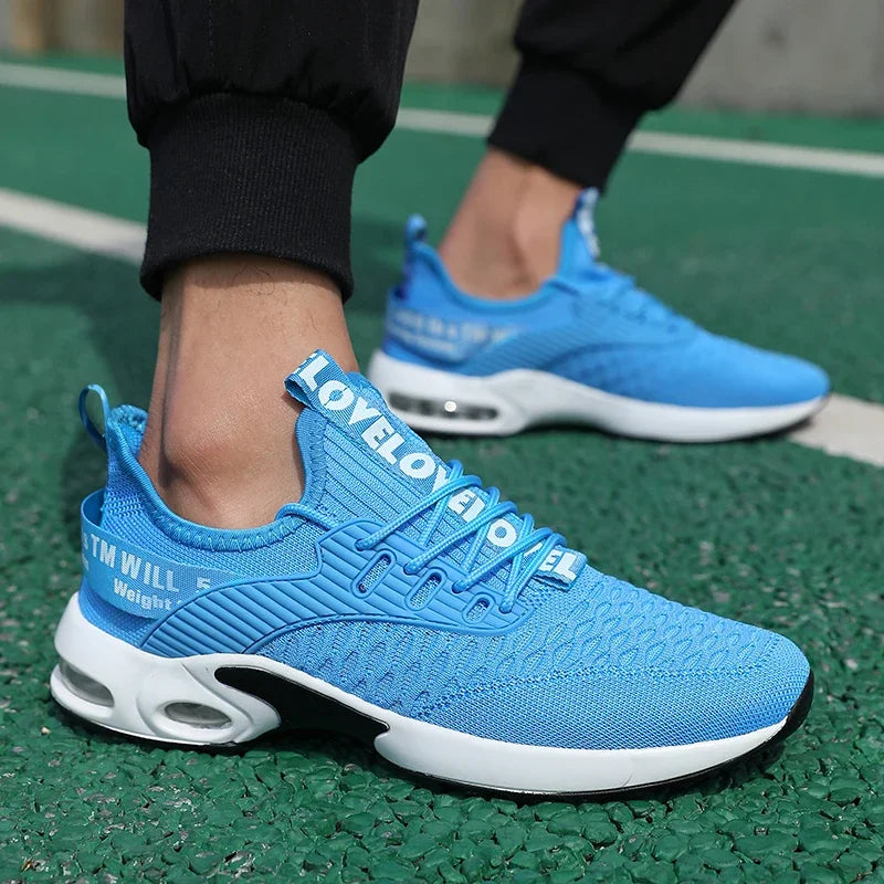 Sommer-Herrenschuhe aus Mesh, lässige Sportschuhe, Frühlings- und Sommerschuhe, leichte Tennis- und Walking-Schuhe, schwarze Sneaker, Verkaufsschlager 2025