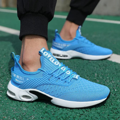 Sommer-Herrenschuhe aus Mesh, lässige Sportschuhe, Frühlings- und Sommerschuhe, leichte Tennis- und Walking-Schuhe, schwarze Sneaker, Verkaufsschlager 2025