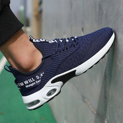 Sommer-Herrenschuhe aus Mesh, lässige Sportschuhe, Frühlings- und Sommerschuhe, leichte Tennis- und Walking-Schuhe, schwarze Sneaker, Verkaufsschlager 2025